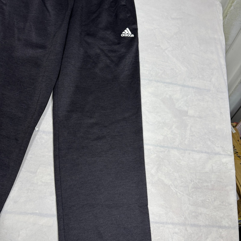 Adidas‎ Climawarm Mens Track Pants Black Elastic Waist Straight Leg Activewear S - Picture 7 of 16